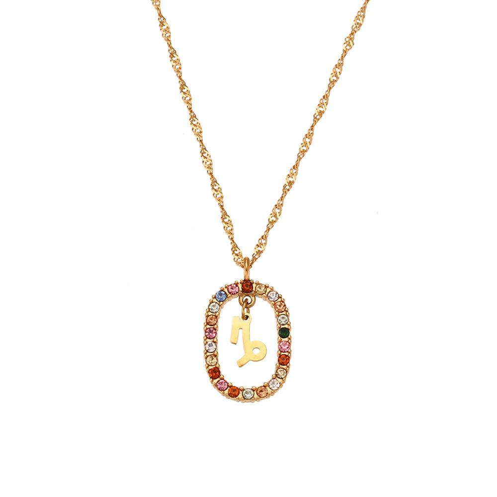Colette Zodiac Gemstone Necklace