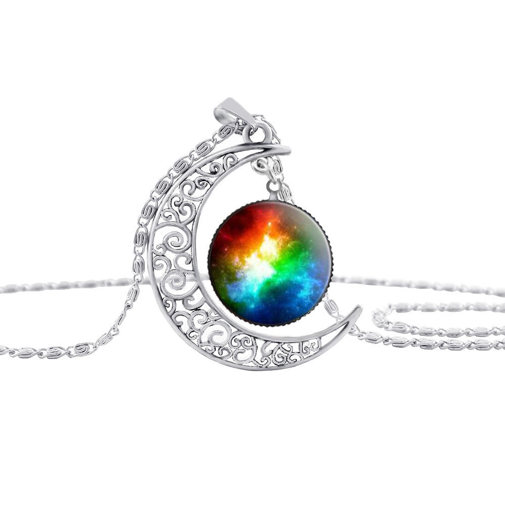 Lady gemstone necklace