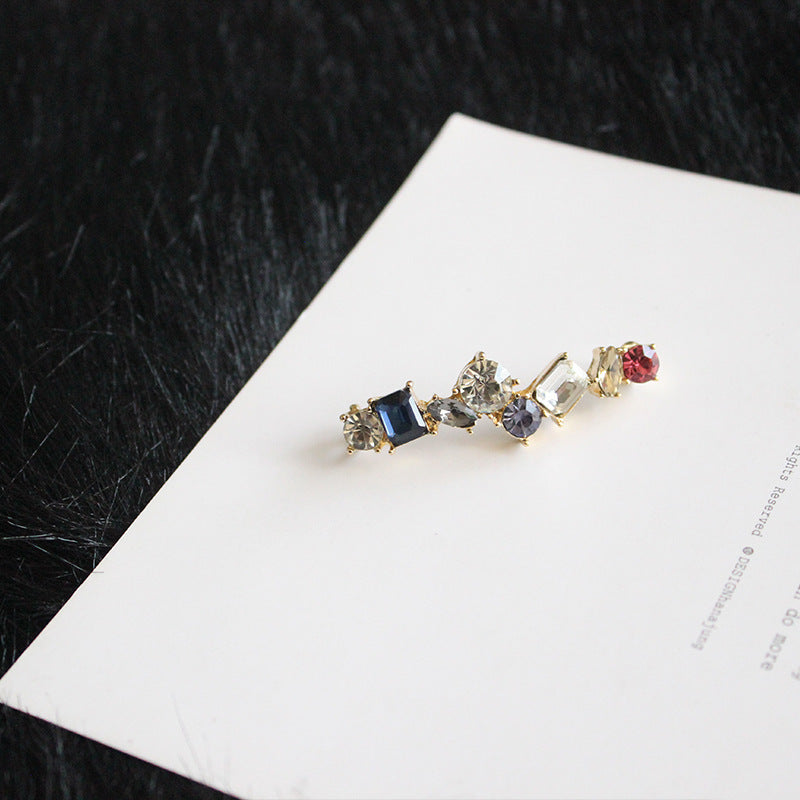 European and American Jewelry Wholesale Korean Gemstone White Shoes Accessories Shoe Buckles