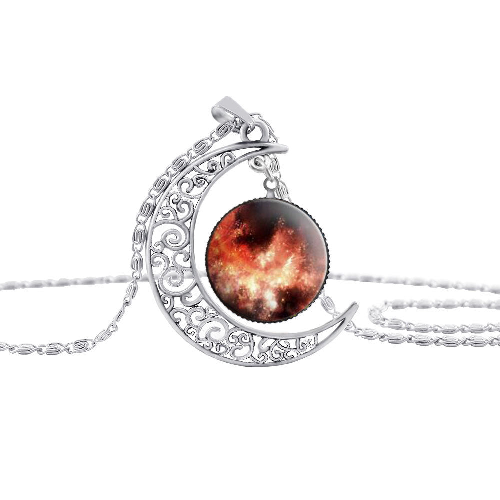 Lady gemstone necklace