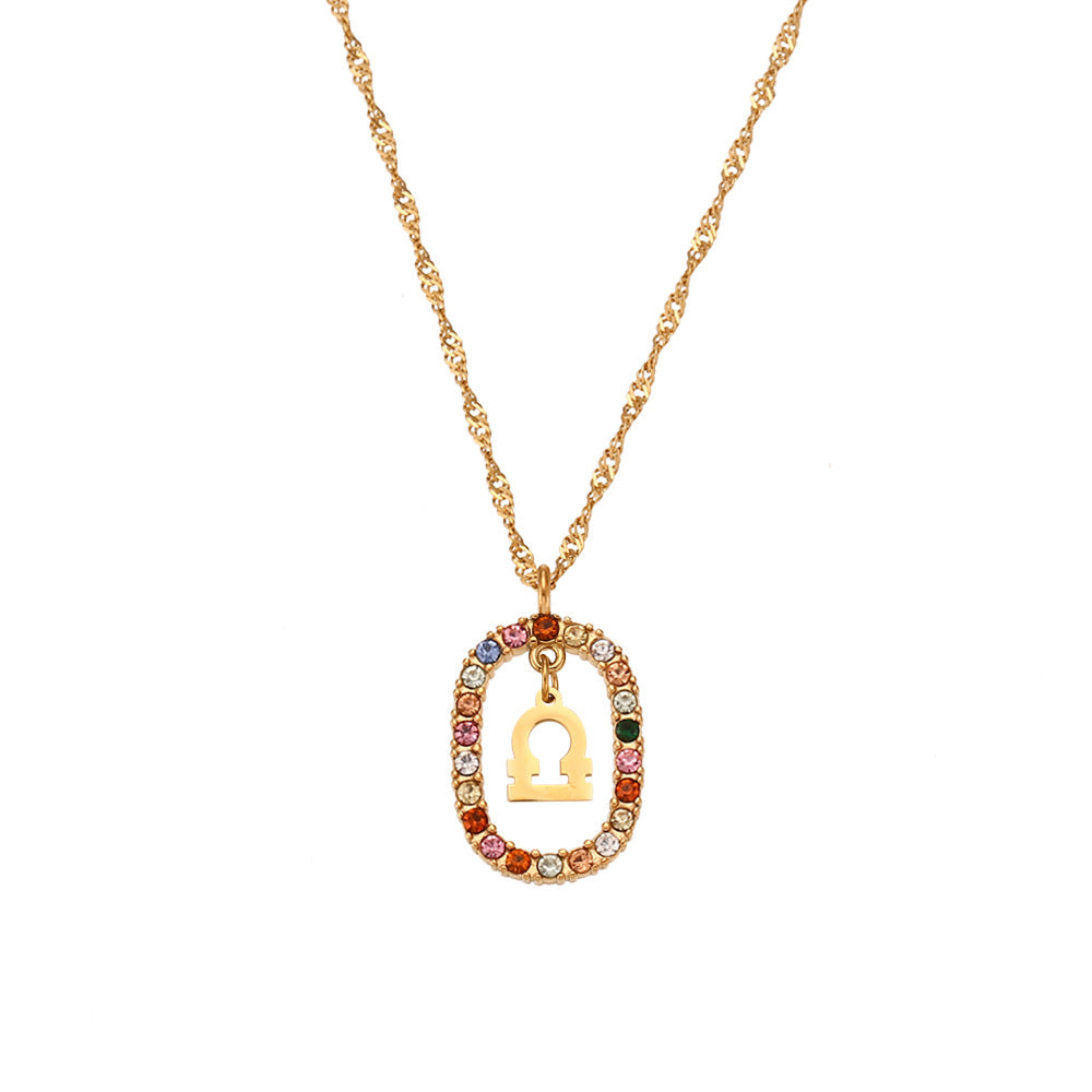 Colette Zodiac Gemstone Necklace