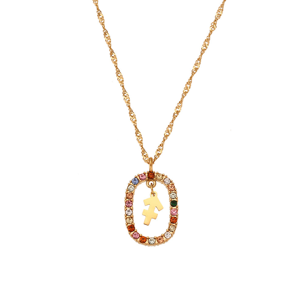 Colette Zodiac Gemstone Necklace