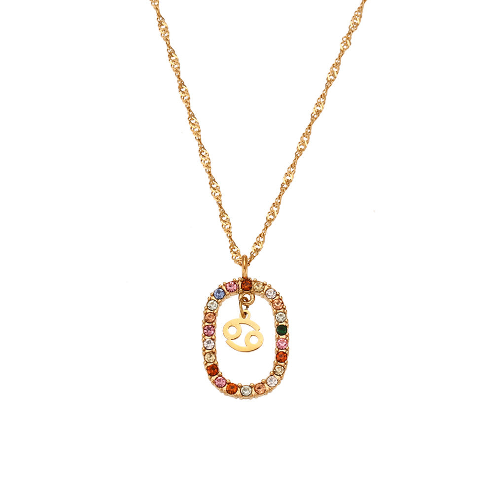 Colette Zodiac Gemstone Necklace