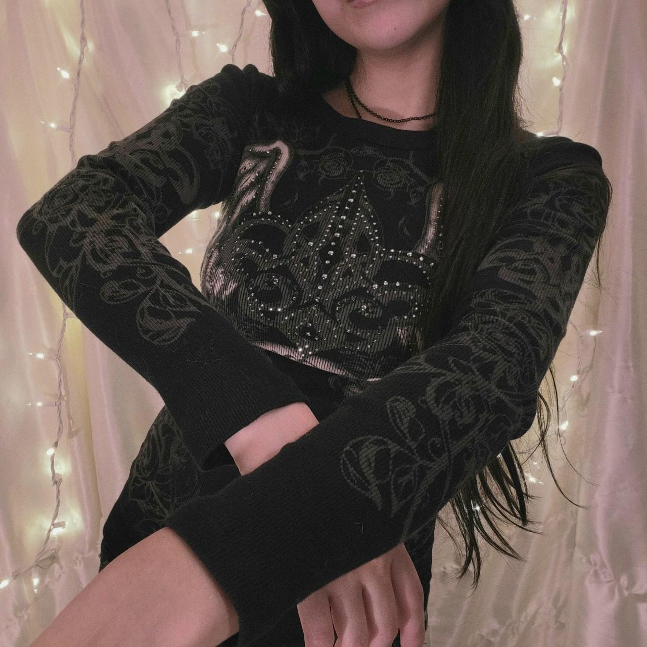 Printed Long-sleeved Top Women's T-shirt